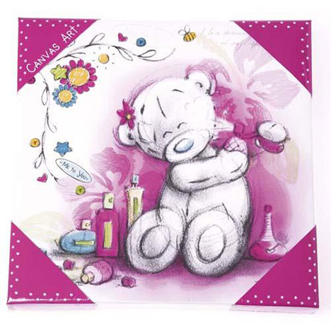 Sketchbook Me to You Bear Canvas Print Medium £4.79